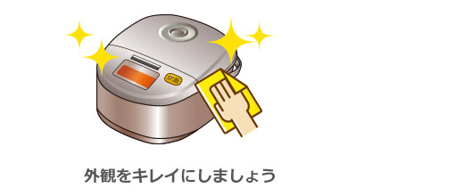 外観をキレイにしましょう